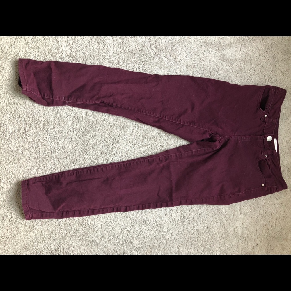 Lauren Conrad jeans maroon